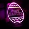 Happy Easter Neon Sign Easter Festival Lighted Window Decorations LED Aesthetic Living Room Decor Rabbit Decorative Neon Window Lights for Girls Kids Bedroom Wall Home